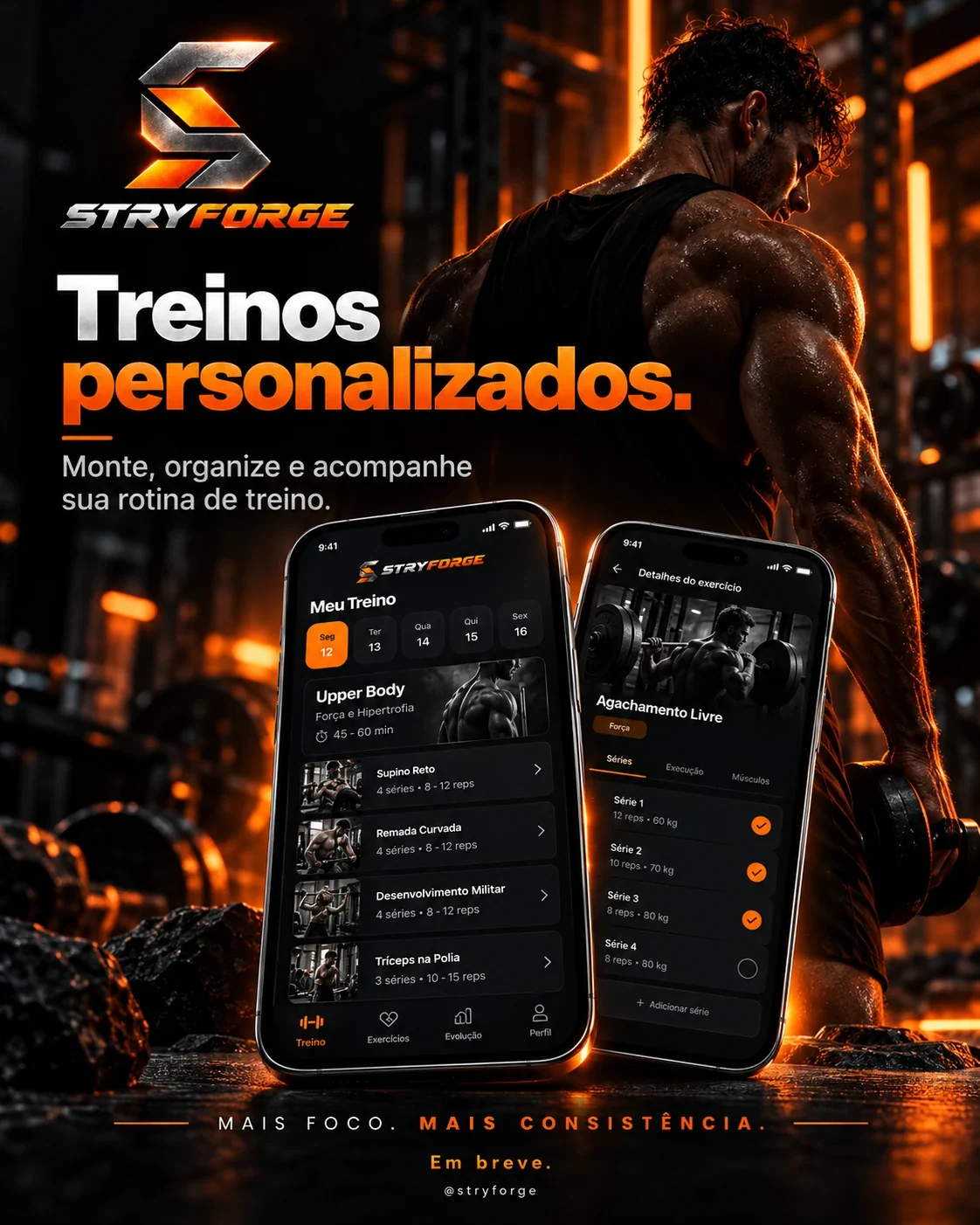 Prévia de treinos personalizados
